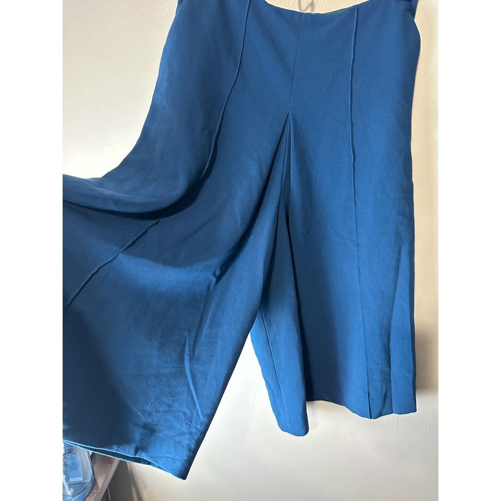 DVF Diane von Furstenberg Wide Leg Palazzo Cropped Pants Shorts Size 2